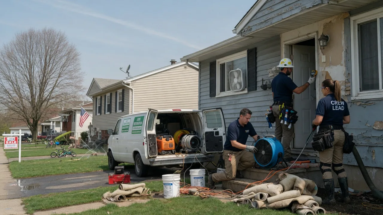 Flood Cleanup in Fairmont, MN near me
